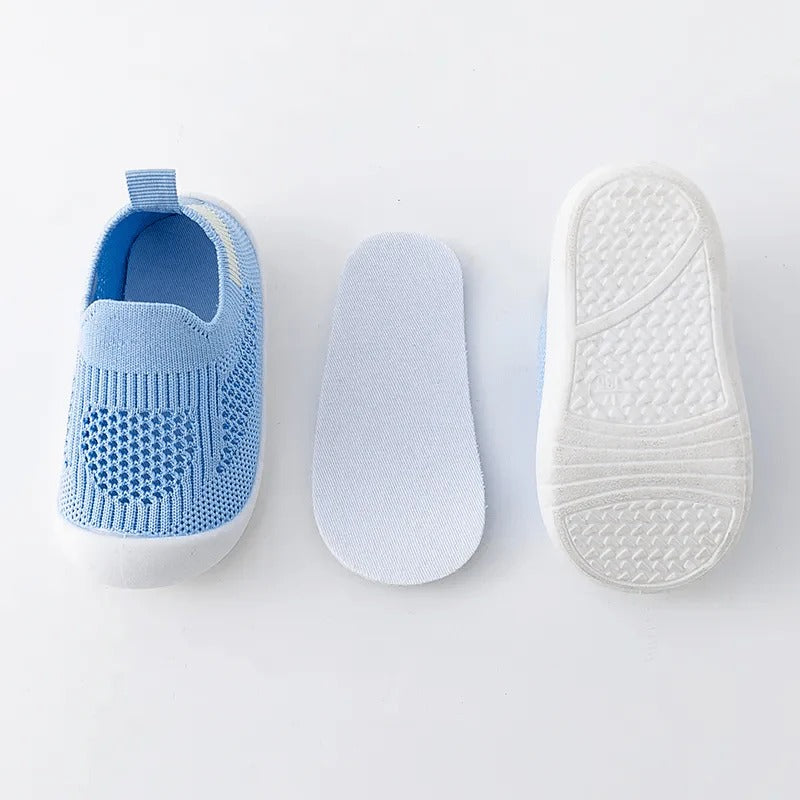 נעלי סרוגים לתינוקות עם סוליה רכה ונושמת-LilSteps