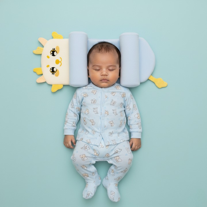 כרית שינה תומכת לתינוק - LittleDream Nest™