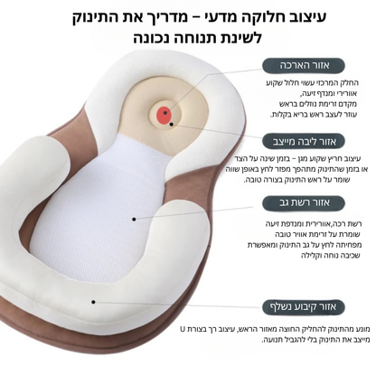 כרית שינה אורטופדית לתינוק - BabyNest™