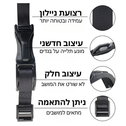 מתאם בטיחות לחגורת רכב לנשים בהריון-BumpGuard™