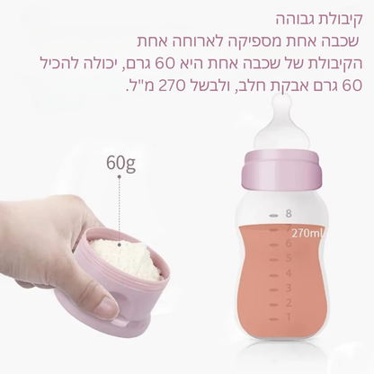 מיכל אבקת חלב לתינוק