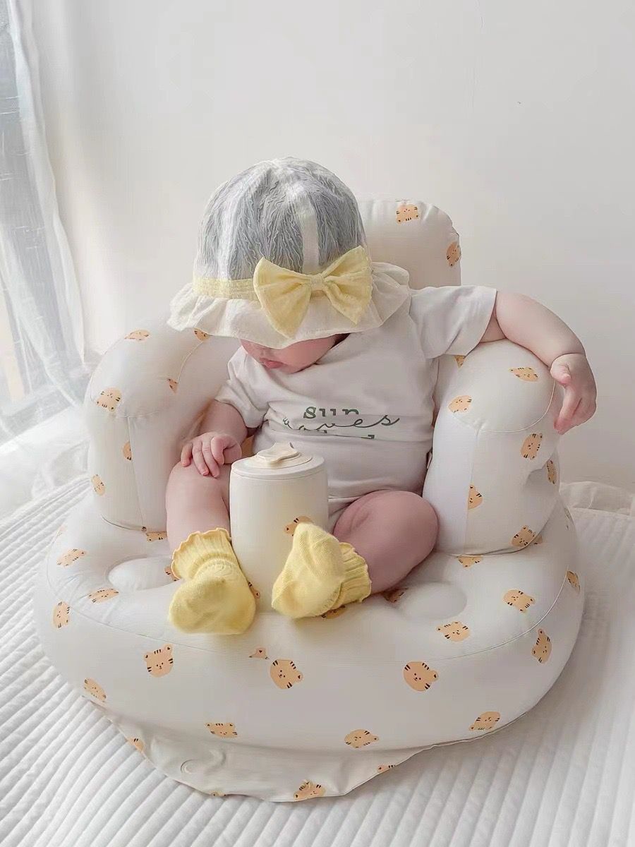 כורסאת ישיבה מתנפחת לתינוק  -TeddyBubble