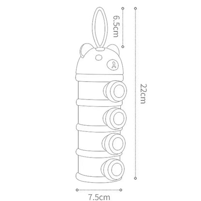 מיכל אבקת חלב לתינוק